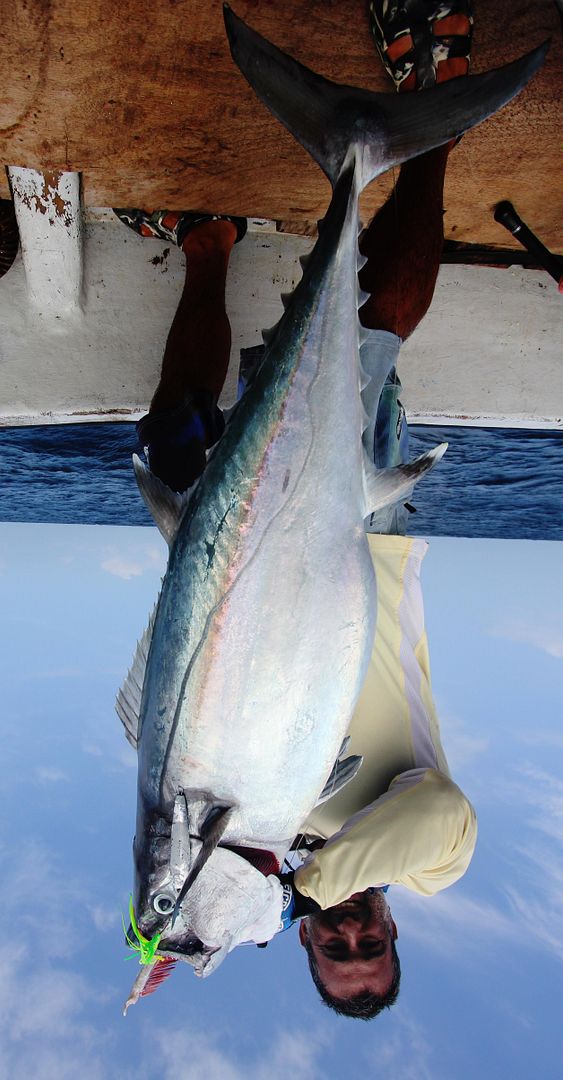 Papua New Guinea With Massive Big Dogtooth Tuna On The Jig, May 2014